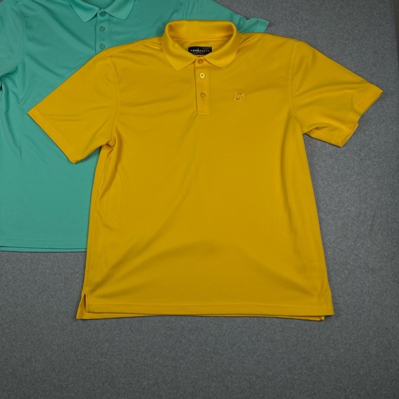 LOT OF 3 Loudmouth Polo Shirts Mens L Short Sleeve Golf Athletic Preppy Casual - Picture 9 of 16